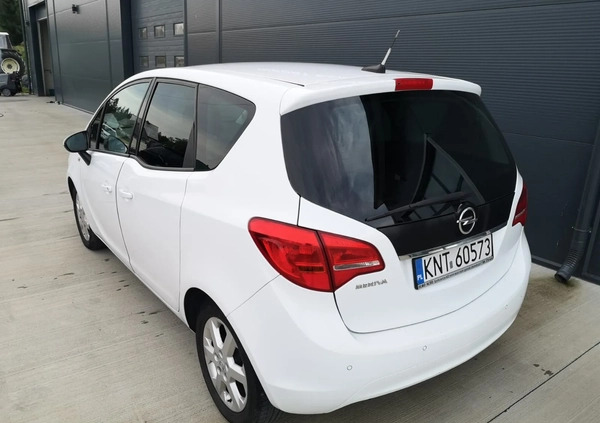 Opel Meriva cena 17500 przebieg: 247832, rok produkcji 2011 z Dąbrowa Tarnowska małe 121